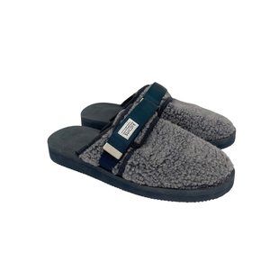 Suicoke Zavo Sherpa Fleece Slip On Slides Clogs Mules Shoes Mens 8 Womens 10